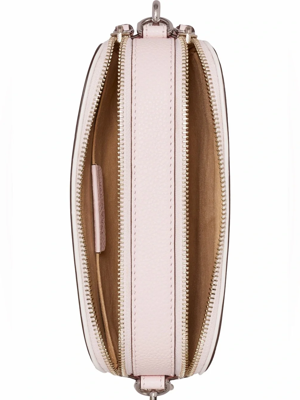 Tory Burch Mini Miller Leather Crossbody Bag Pale Pink